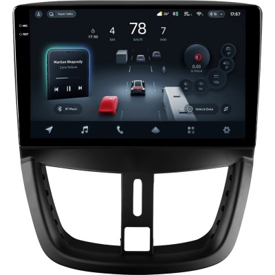 Штатна магнітола Teyes CC4 Pro 12+256 Gb Peugeot 207 2006-2015 9" 2k