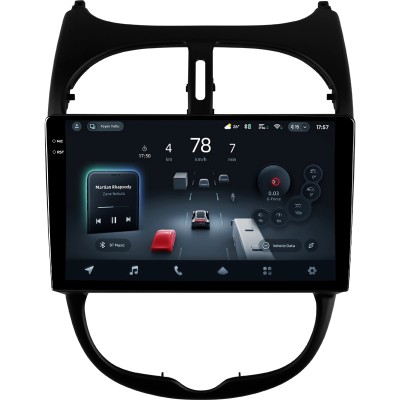 Штатна магнітола Teyes CC4 Pro 12+256 Gb Peugeot 206 1998-2012 9" 2k (L1)