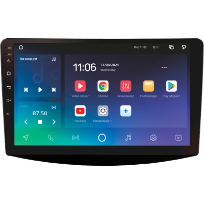 Штатна магнітола SIGMA X9432 ANDROID 10 4+32 Gb 4G DSP Mitsubishi Grandis 1 2003-2010 (F1) 9"