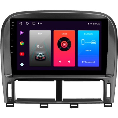 Штатна магнітола SIGMA F9216 ANDROID 10 2+32 Gb Lexus LS430 XF30 LS 430 For Toyota Celsior XF30 (F2) 2000-2006 9" (L3)