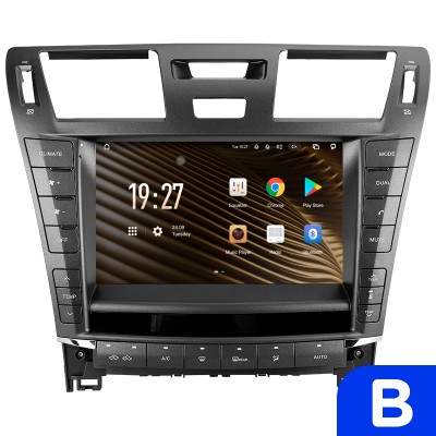 Штатна магнітола SIGMA S9432 ANDROID 10 4+32 Gb 4G DSP Lexus LS460 LS600H XF40 4 lV 2006-2012 (B) 9" (L3)