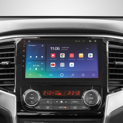 Штатна магнітола SIGMA PRO 9432 ANDROID 10 4+32 Gb 4G DSP Mitsubishi L200 5 2018-2020 (F1) 9"