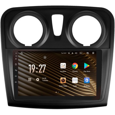 Штатна магнітола SIGMA S9432 ANDROID 10 4+32 Gb 4G DSP Renault Logan 2 2012-2022 Sandero 2 2013-2022 (F2) (A) 9"