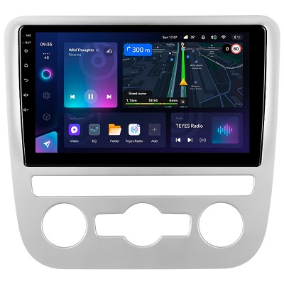 Штатна магнітола Teyes CC3L 4+32 Gb Volkswagen Scirocco 3 III Mk3 2008-2014 (F4) 9"