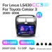 Штатна магнітола Teyes CC3 6+128 Gb з коловим оглядом 360° Lexus LS430 XF30 LS 430 For Toyota Celsior XF30 (F1) 2000-2006 9" 2k (L3)