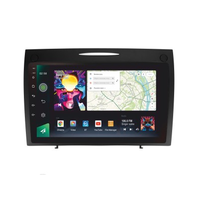 Штатна магнітола SIGMA PRO 9464 ANDROID 10 4+64 Gb 4G DSP Mercedes-Benz SLK-Class SLK Class R171 2004-2011 9" (L1)