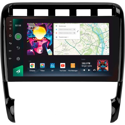 Штатна магнітола SIGMA PRO 9464 ANDROID 10 4+64 Gb 4G DSP Porsche Cayenne I 1 9PA 2002-2010 9" (L1)