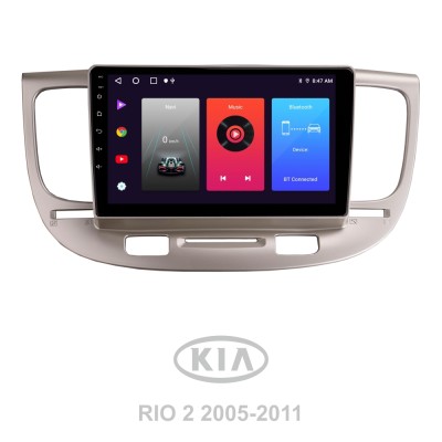 Штатна магнітола SIGMA F9216 ANDROID 10 2+32 Gb Kia RIO 2 2005-2011 9"