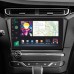 Штатна магнітола SIGMA PRO 10464 ANDROID 10 4+64 Gb 4G DSP Peugeot 408 2014-2018 10"