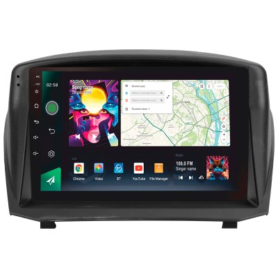 Штатна магнітола SIGMA PRO 9464 ANDROID 10 4+64 Gb 4G DSP Ford Fiesta Mk 6 (F2) 2008-2019 (B) 9"