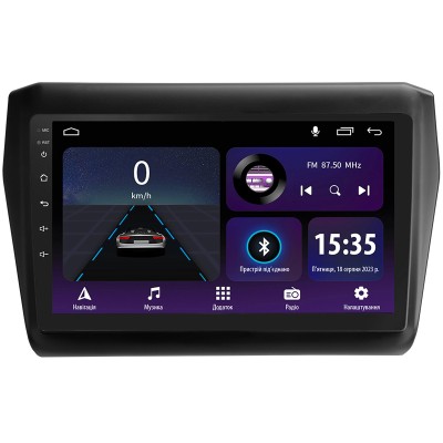 Штатна магнітола SIGMA E9232 ANDROID 10 2+32 Gb Suzuki Swift 5 2016-2020 9"
