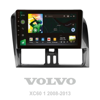 Штатна магнітола SIGMA X9464 ANDROID 10 4+64 Gb 4G DSP Volvo XC60 I 1 (A) 2008-2013 9" (L1)