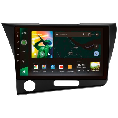 Штатна магнітола SIGMA X9464 ANDROID 10 4+64 Gb 4G DSP Honda CR-Z 1 CRZ (Left hand drive) 2010-2016 9"