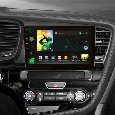 Штатна магнітола SIGMA X9464 ANDROID 10 4+64 Gb 4G DSP Kia Optima 3 K5 TF 2010-2015 (F1) 9"