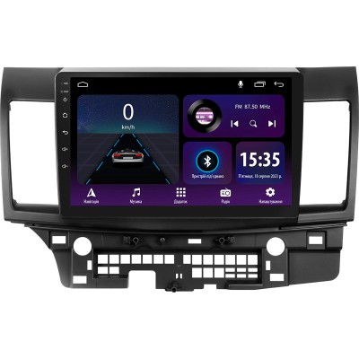 Штатна магнітола SIGMA E10232 ANDROID 10 2+32 Gb Mitsubishi Lancer 10 CY 2007-2012 (B) 10"