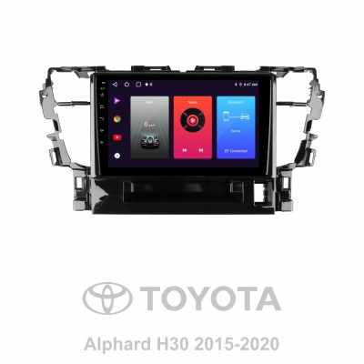 Штатна магнітола SIGMA F10216 ANDROID 10 2+32 Gb Toyota Alphard H30 2015-2020 10"