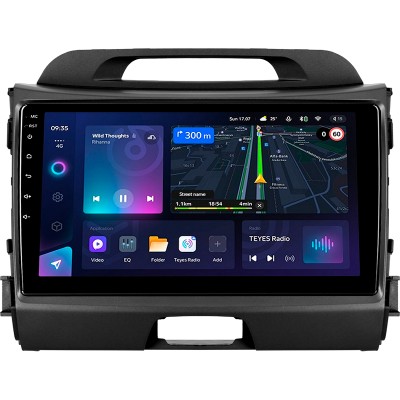 Штатна магнітола Teyes CC3L 4+32 Gb Kia Sportage 3 SL 2010-2016 (B) 9"