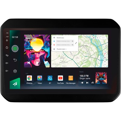 Штатна магнітола SIGMA PRO 9464 ANDROID 10 4+64 Gb 4G DSP Suzuki Ignis 2016-2020 9"