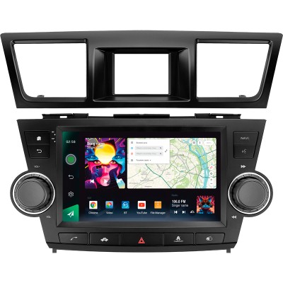Штатна магнітола SIGMA PRO 9464 ANDROID 10 4+64 Gb 4G DSP Toyota Highlander 2 XU40 2007-2013 (F3) 9" (L2)