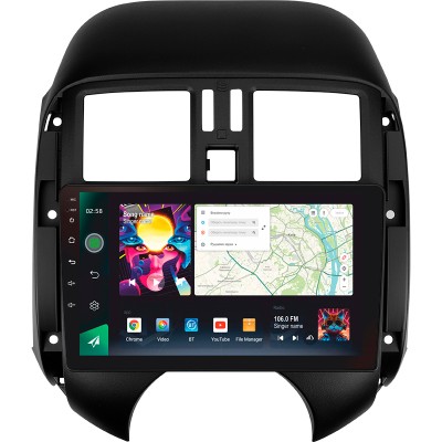 Штатна магнітола SIGMA PRO 9464 ANDROID 10 4+64 Gb 4G DSP Nissan Sunny Versa C17 2012-2014 9"