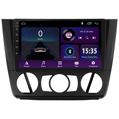Штатна магнітола SIGMA E9232 ANDROID 10 2+32 Gb BMW 1 E88 E82 E81 E87 2004-2011 (F1) 9" (L2)