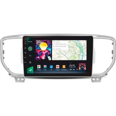 Штатна магнітола SIGMA PRO 9464 ANDROID 10 4+64 Gb 4G DSP Kia Sportage 4 QL 2016-2018 (B) 9"