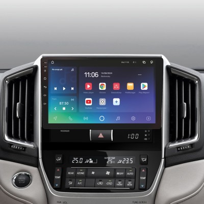 Штатна магнітола SIGMA PRO 9432 ANDROID 10 4+32 Gb 4G DSP Toyota Land Cruiser 200 11 2015-2020 9"