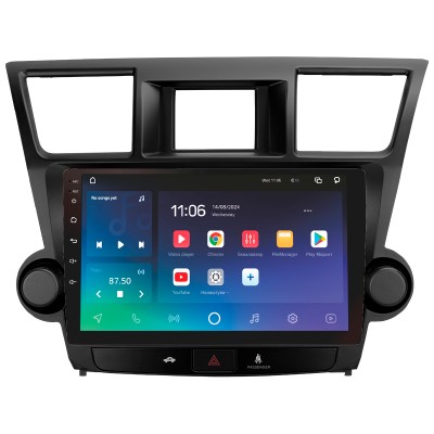 Штатна магнітола SIGMA PRO 10432 ANDROID 10 4+32 Gb 4G DSP Toyota Highlander 2 XU40 2007-2013 (F2) 10" (L1)