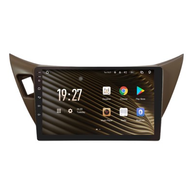 Штатна магнітола SIGMA S9432 ANDROID 10 4+32 Gb 4G DSP Mitsubishi LANCER LX GLX 2001-2007 LHD, BEIGE 9"