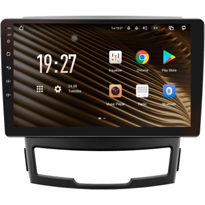 Штатна магнітола SIGMA S9432 ANDROID 10 4+32 Gb 4G DSP SsangYong Korando 3 Actyon 2 2010-2013 9"