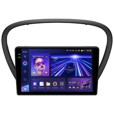 Штатна магнітола Teyes CC3 6+128 Gb з коловим оглядом 360° Peugeot 607 2004-2010 9" 2k (L1)