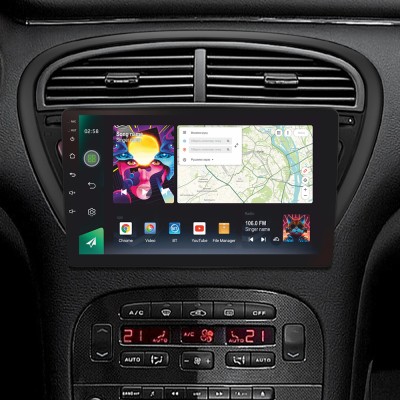 Штатна магнітола SIGMA PRO 9464 ANDROID 10 4+64 Gb 4G DSP Peugeot 607 2004-2010 9" (L1)