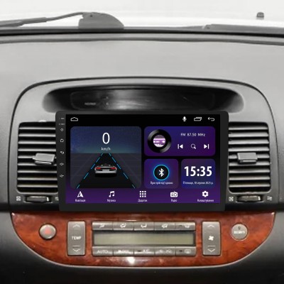 Штатна магнітола SIGMA E9232 ANDROID 10 2+32 Gb Toyota Camry 5 XV 30 2001-2006-A 9"