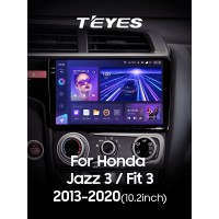 Штатна магнітола Teyes CC3 4+64 Gb Honda Jazz 3 Fit 3 GP GK 2013 - 2020 (A) 10" 2k