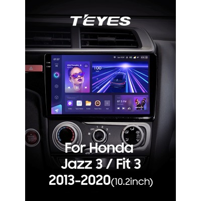 Штатна магнітола Teyes CC3 4+64 Gb Honda Jazz 3 Fit 3 GP GK 2013 - 2020 (A) 10" 2k