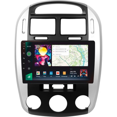 Штатна магнітола SIGMA PRO 9464 ANDROID 10 4+64 Gb 4G DSP Kia Cerato 1 LD 2004-2008 (F1) 9"
