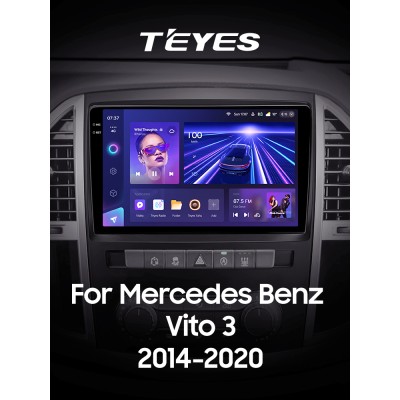 Штатна магнітола Teyes CC3 4+64 Gb Mercedes-Benz Vito 3 W447 2014-2020 10" 2k (L1)