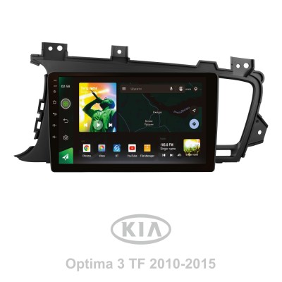 Штатна магнітола SIGMA X9464 ANDROID 10 4+64 Gb 4G DSP Kia Optima 3 K5 TF 2010-2015 (F1) 9"