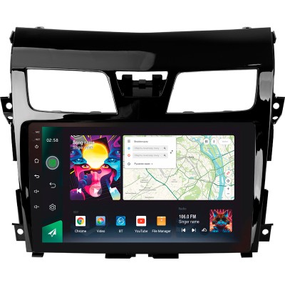 Штатна магнітола SIGMA PRO 10464 ANDROID 10 4+64 Gb 4G DSP Nissan Teana J33 2013-2015 (C) 10"
