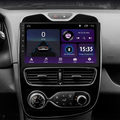 Штатна магнітола SIGMA E10232 ANDROID 10 2+32 Gb Renault Clio 4 BH98 KH98 2016-2019 10" (L2)