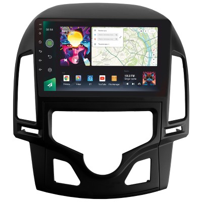 Штатна магнітола SIGMA PRO 9464 ANDROID 10 4+64 Gb 4G DSP Hyundai i30 1 FD 2007-2012 (F2) 9"