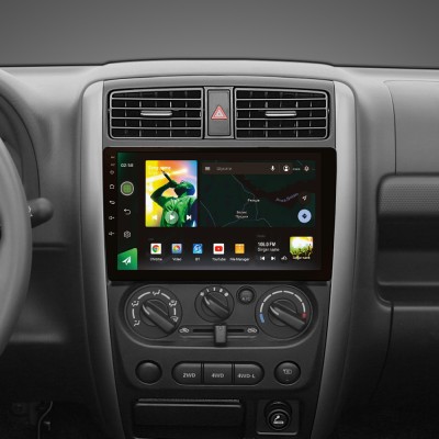 Штатна магнітола SIGMA X9464 ANDROID 10 4+64 Gb 4G DSP Suzuki Jimny 3 2005-2019 9"