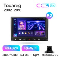 Штатна магнітола Teyes CC3 4+32 Gb Volkswagen Touareg GP 2002-2010 (F2) 9" 2k (L3)