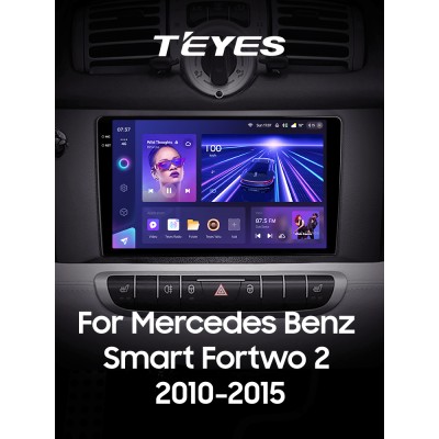 Штатна магнітола Teyes CC3 4+32 Gb Mercedes Benz Smart Fortwo 2 2010-2015 (F1) 9" 2k