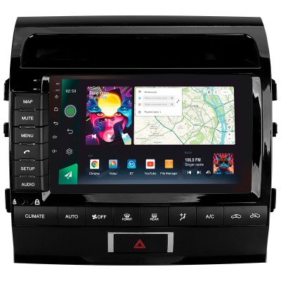 Штатна магнітола SIGMA PRO 9464 ANDROID 10 4+64 Gb 4G DSP Toyota Land Cruiser 11 200 (F2) 2007-2015 (C) 9" (L3)
