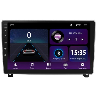 Штатна магнітола SIGMA E9232 ANDROID 10 2+32 Gb Peugeot 407 1 2004 - 2011 (F1) 9" (L2)