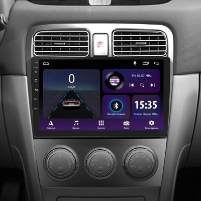 Штатна магнітола SIGMA E9232 ANDROID 10 2+32 Gb Subaru Forester SG 2002-2008 9"