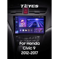 Штатна магнітола Teyes CC3 4+64 Gb Honda Civic 9 FK FB 2012-2017 9" 2k