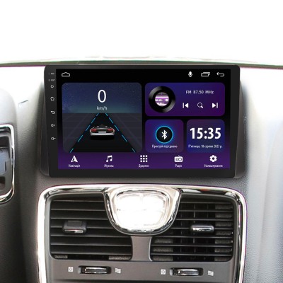 Штатна магнітола SIGMA E9232 ANDROID 10 2+32 Gb Chrysler Grand Voyager 5 2011-2015 9" (L1)