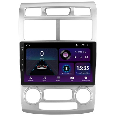 Штатна магнітола SIGMA E9232 ANDROID 10 2+32 Gb Kia Sportage 2 2004-2010 9"